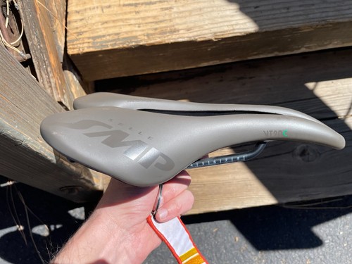 Selle SMP VT20C gel Saddle : Grey-Brown