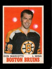 1970-71 O-PEE-CHEE #138 DON MARCOTTE NM (RC) BRUINS *X76934