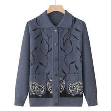 Cardigan Sweater Tops for Women Small Medium Large Size 6 8 10 12 Knit Jacket