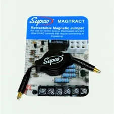 Supco MAGTRACT Retractable Magnetic Jumper for HVAC Control Boards Thermostat