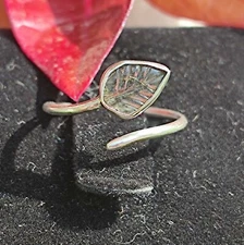 Tourmaline Leaf design rings, Tourmaline carvings, Tourmaline rings, Tourmaline 