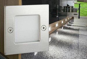 Led wandeinbaustrahler 230v