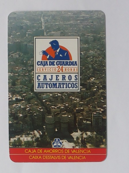 CALENDARIO FOURNIER CAJA DE AHORROS DE VALENCIA 1989.