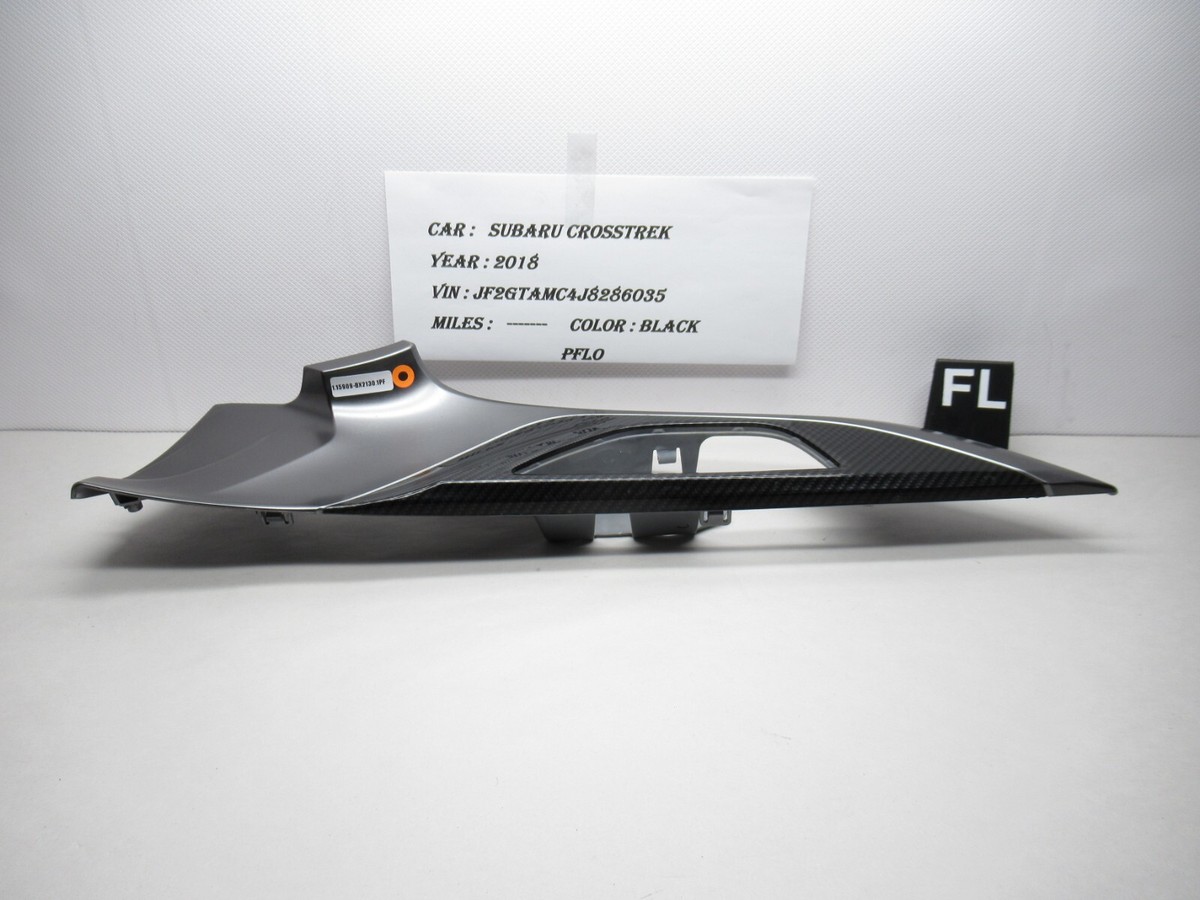 18-23 Subaru Crosstrek FL Side Interior Inner Door Handle Bezel
