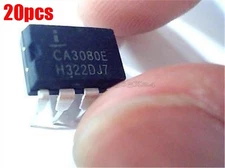 20Pcs CA3080EZ CA3080E CA3080 DIP8 Op Amp New Ic pm