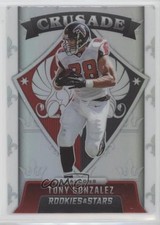 2021 Panini Rookies & Stars Crusade Silver Prizm Tony Gonzalez #CR-19 HOF 2qw