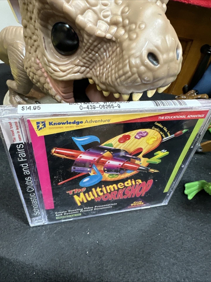 New Multimedia Workshop (Ages 10+) (PC-CD, 1995) for Windows - CD - Image 4 of 4