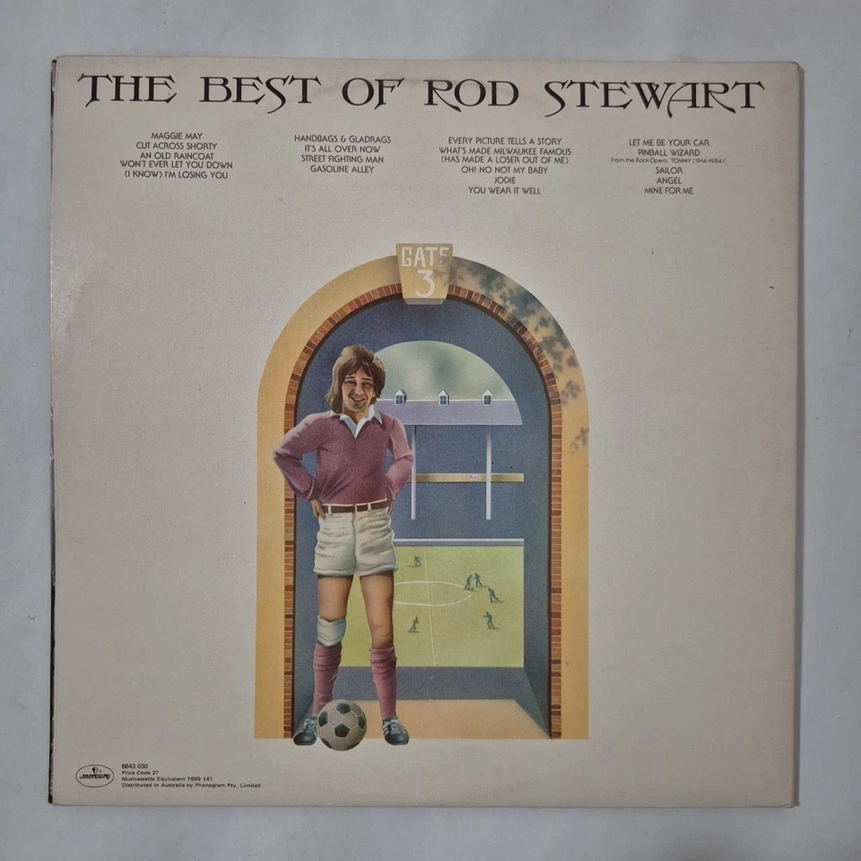 ROD STEWART 'The Best Of Rod Stewart' 12" G/Fold Double Vinyl LP Record Mercury - Image 4 of 4