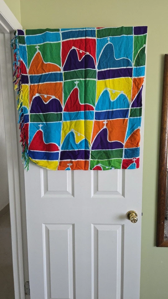 Sarong brasileño/canga brasileira - Sarong de playa traje de baño cubierta - bandera de Brasil Foto 3 de 4