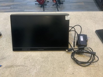 ViewSonic VG1655 15.6'' LED Portable Monitor - Gray