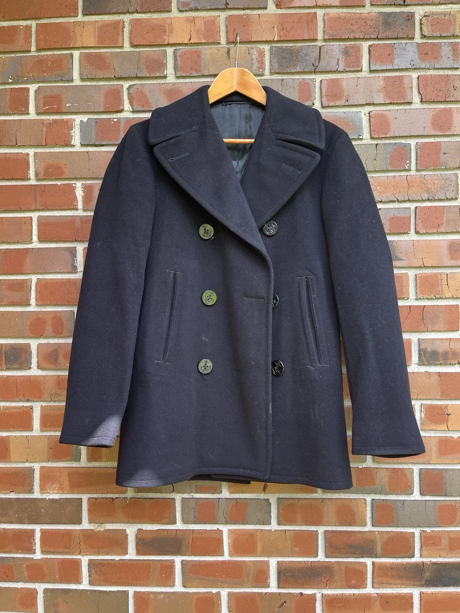 Navy Issue Pea Coat In Original Vietnam War Uniforms for sale | eBay