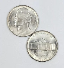 1946 S UNCIRCULATED JEFFERSON NICKEL CHOICE TO GEM BU