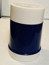 Vintage Thermos 10 oz. Food Jar Blue Barrow Neck Hot/Cold