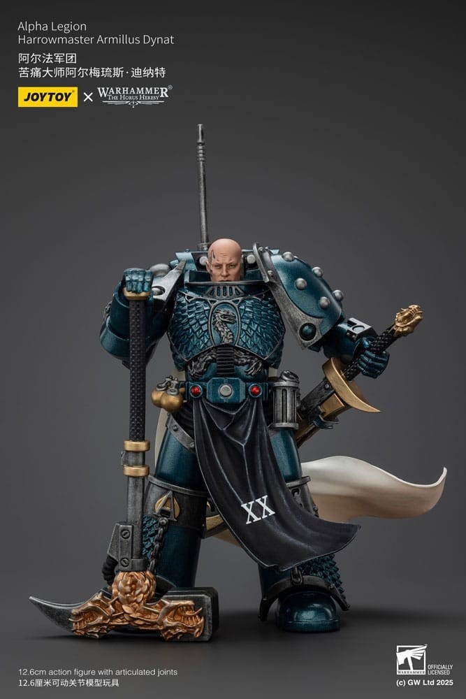 Figurine Alpha Legion Armillus Dynat 20 cm pour Bureau Geek