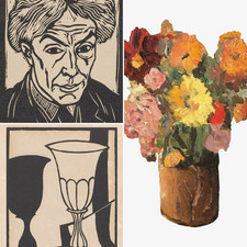 Roger Fry A5 Art Print Greeting Cards - All Occasions, Blank Inside