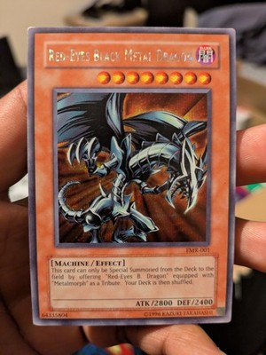 Yu-Gi-Oh! Red Eyes Black Metal Dragon FMR-001 Secret Promo Englisch Near Mint