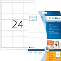 1 Bis 40X Herma Inkjet-Etiketten Special, 66 X 33,8 Mm, Weiß - Spare Bis Zu 43%