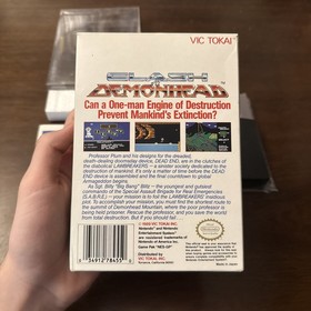 Clash at Demonhead (Nintendo NES) Complete - Tested - Authentic