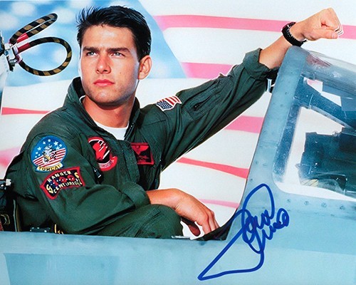 Tom Cruise autographed 8x10 signed photo coa