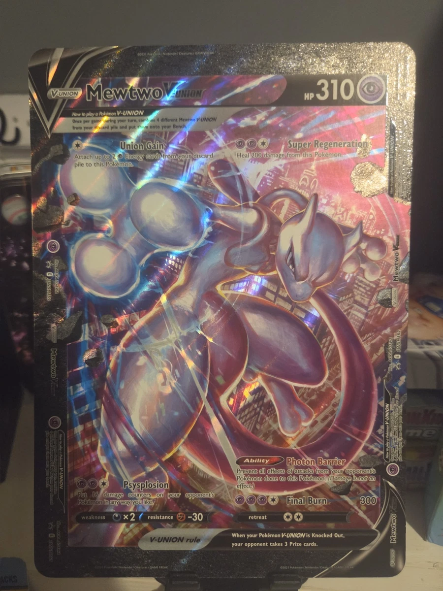 Mewtwo V-Union Pokémon TCG Cards for sale | eBay