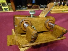 Sandusky Tool Co. Ohio No. 117 Unhandled Screw Arm Plough Plane Sandusky Iron