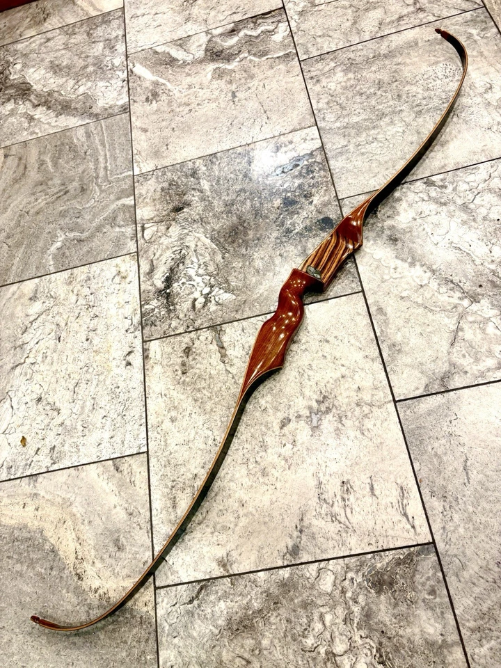 Shakespeare Ocala X17 Recurve Bow 1966 Wonderbow 62" Green 45# Draw Archery VTG - Image 2 of 4