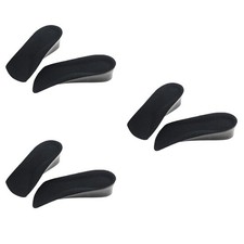  3 Pairs Insole Height Increase Men Shoe Inserts Boosting Insoles for