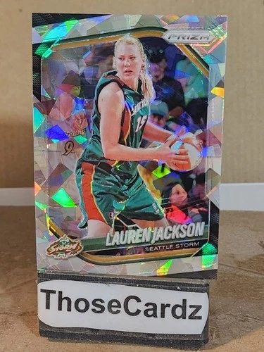 2025 Panini WNBA Cracked Ice Prizm ##91 Lauren Jackson