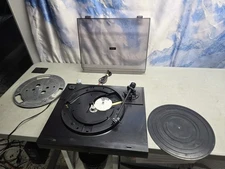 🔥 HTF SHARP RP-25 Stereo Turntable W/ Audio-Technica VM520EB Cart NEEDS BELT 