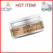 TIGI Bed Head for Men Matte Separation Workable Wax, 3 Ounce