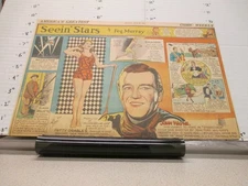 newspaper ad 1939 SEEIN STARS John Wayne Betty Grable movie Elmore Milotte