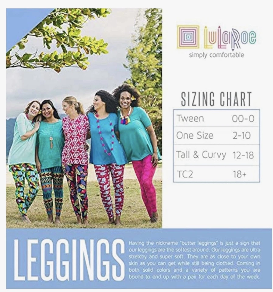 Nuevas Leggings LuLaRoe Verde Cazador Sólido Talla TC2 (20-26) NUEVAS SIN ETIQUETAS Foto 4 de 4