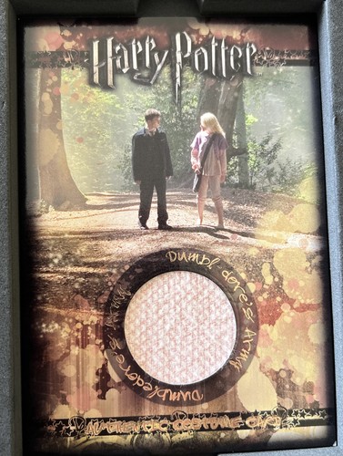 Harry Potter Dumbledore‘s Army Jumbo Costume Card Set 5- 2010 Artbox SDCC Exclu - Picture 4 of 9