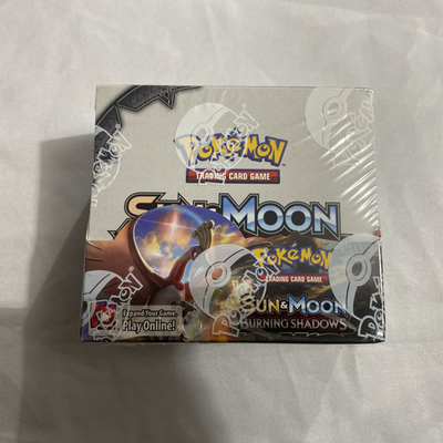 Pokémon TCG Sun and Moon Burning Shadows Booster Display Game