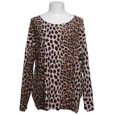 Liberte, Tunika, Größe: L/XL, Alma LS Top, Braun/Schwarz/Weiß, Leopard #rtr