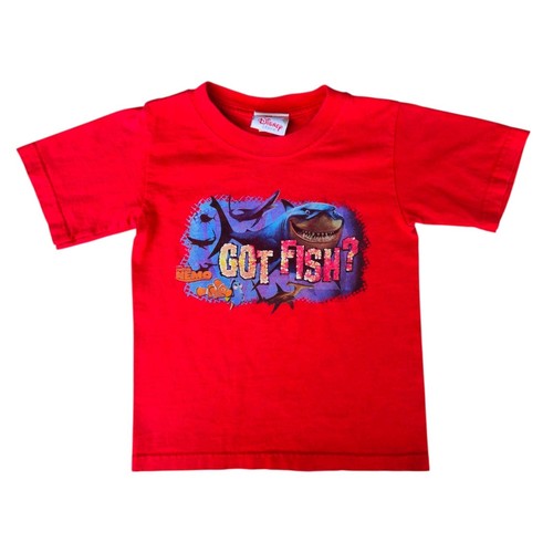Vintage Finding Nemo Pixar Disney Got Fish T Shirt XXS 2/3