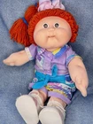 Vintage 1988 Cabbage Patch Kids Redhead Brown Eyes KT Factory