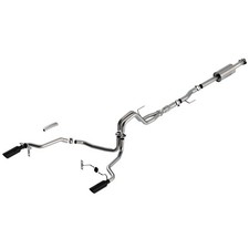 Borla 140867bc Atak Stainless Cat Back Exhaust For 2021-2025 Ford F-150 5.0l V8