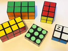 Rubik  s Cube - Cuboid Group - Magic Twisty Cube - 2 packaged - 3 loose LOOK 