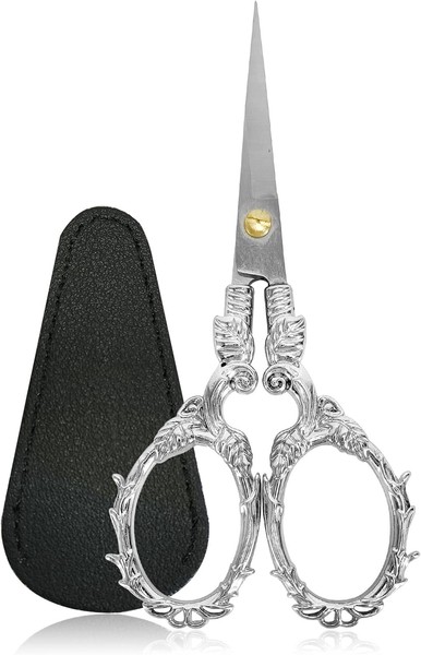 Stickschere Vintage Edelstahl Kleine Scharfe Schere FüR NäHen Handwerk-image