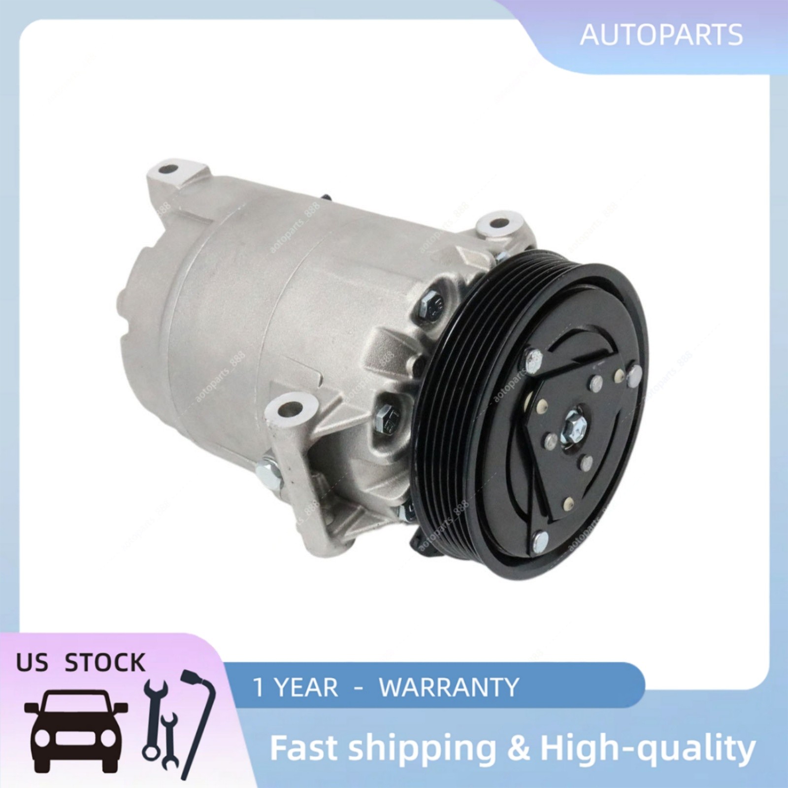 AC Compressor Pump for Ferrari F430 Maserati Quattroporte Gran Turismo 4.2L 4.7L
