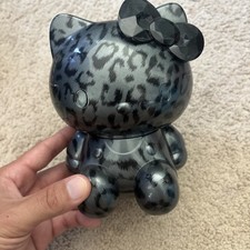 Leopard HELLO KITTY Bow Sanrio Makeup Brush holder 2012 Sephora Limited Edition