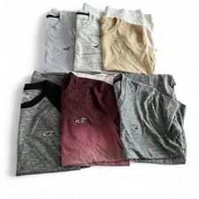 Pack of 6 new without tags kids hollister t-shirts in various colors all xxs