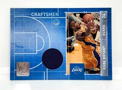 KOBE BRYANT 076/299 RELIC ~ 2010-11 DONRUSS / CRAFTSMEN #1 ~ LAKERS