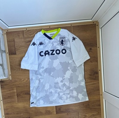 Kappa Aston Villa  Soccer Jersey 2020 2021 Away Football Soccer MENS  4XL