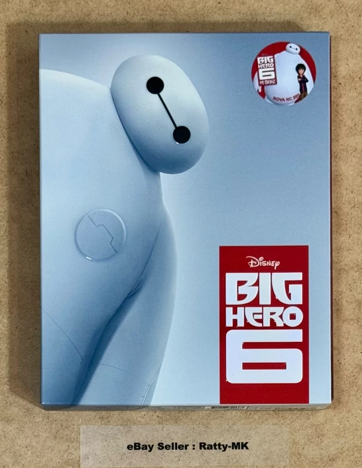BIG HERO 6 - NOVA NOVAMEDIA 3D + 2D BLU RAY STEELBOOK - (READ DESCRIPTION) - Image 2 of 4