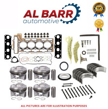 BMW 1 3 SERIES N13B16 PISTON SET WITH ENGINE REBUILD PARTS 1.6L PETROL 3 F30