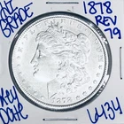 1878 (REV 79) MORGAN SILVER DOLLAR AUTHENTIC HIGRADE U.S.MINT COIN KEY DATE 6434