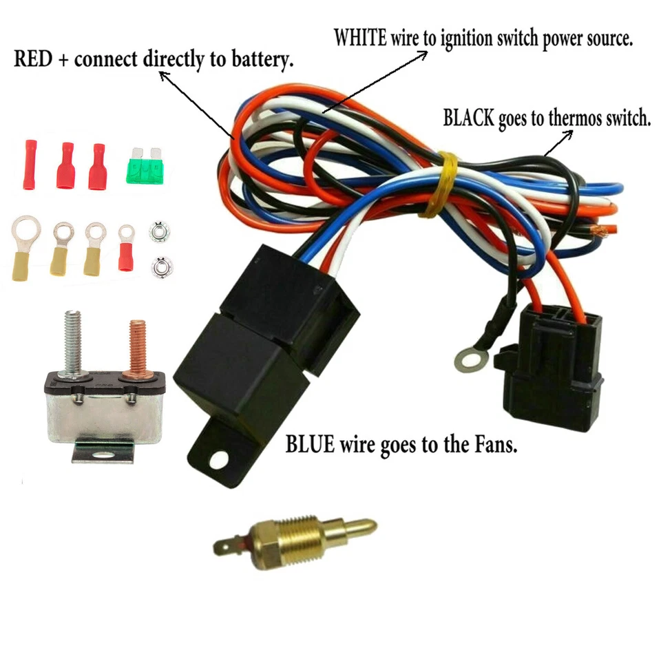 4 Row Radiator&Shroud Fan For Chevy GMC Truck Pickup V8 w/ TOC 1948-1954 HOT! - Image 2 of 4