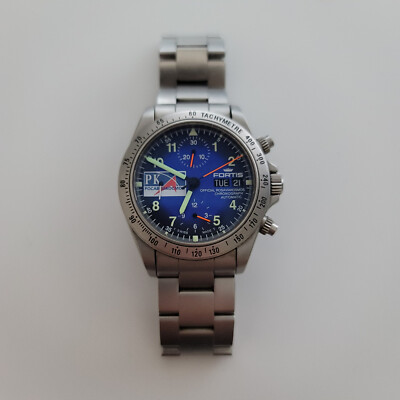 RARE FORTIS OFFICIAL ROSAVIAKOSMOS CHRONOGRAPH AUTOMATIC COSMONAUTS LIMITED